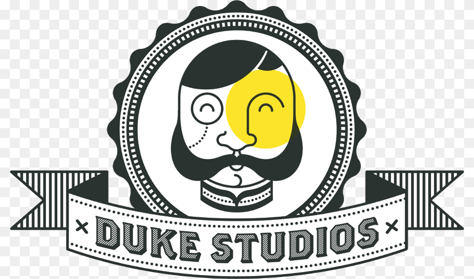 Duke Logo Duke Studios Leeds, Sticker, Baby, Person, Head Png Image