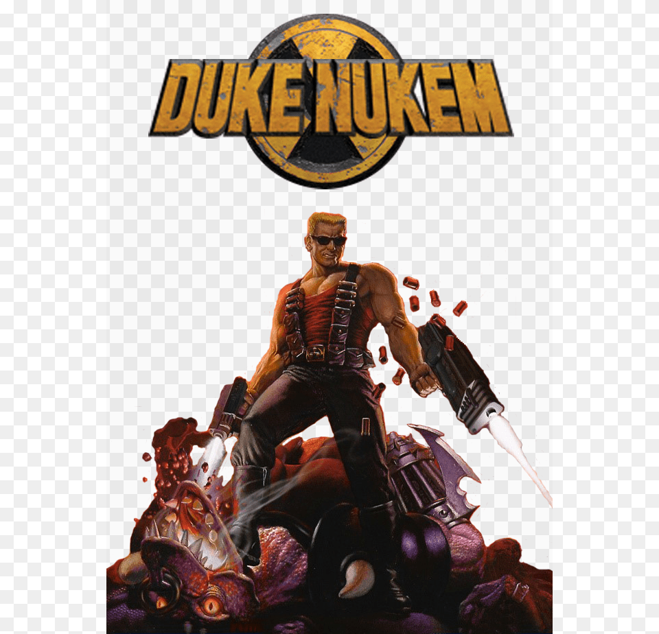 Duke Nukem 3d Pc The Cutting Room Floor Duke Nukem 3d, Adult, Book, Male, Man Free Png