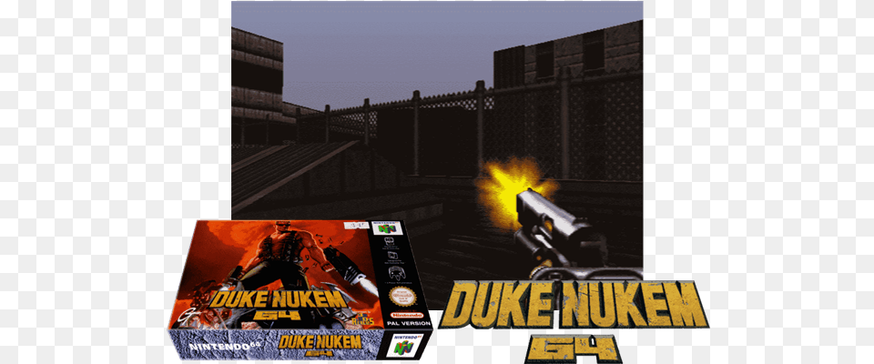 Duke Nukem 64 Image Duke Nukem, Advertisement, Fire, Flame, Poster Free Png