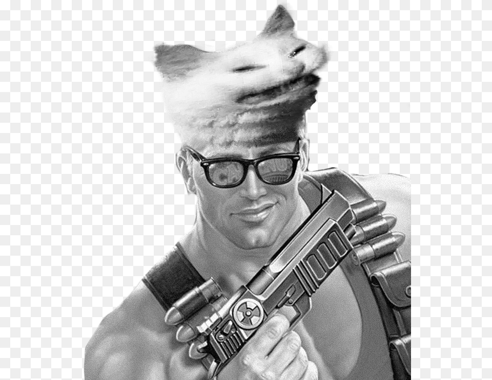 Duke Nukem Cum Is Stored In The Brain, Weapon, Gun, Firearm, Handgun Free Transparent Png