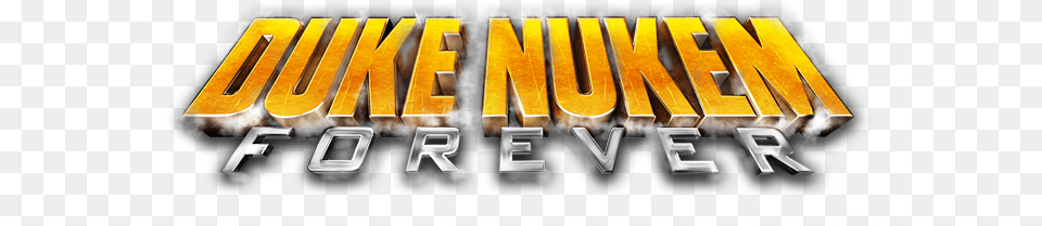 Duke Nukem Forever, Gold, Text Png Image