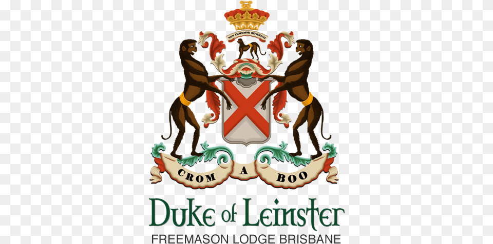 Duke Of Leinster Masonic Lodge Brisbane Freemason Language, Emblem, Symbol, Person, Logo Free Transparent Png