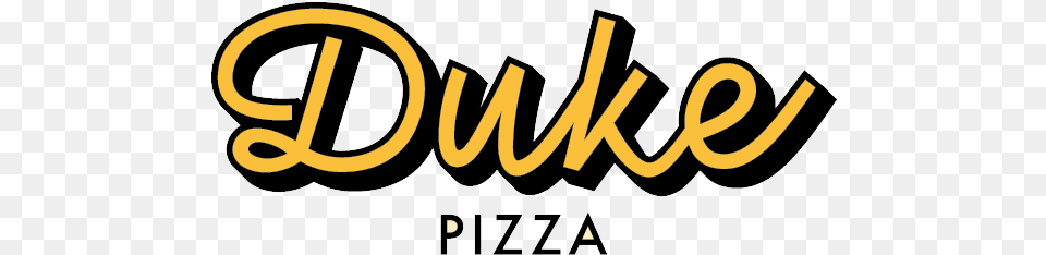 Duke Pizza Logo, Text, Dynamite, Weapon Png