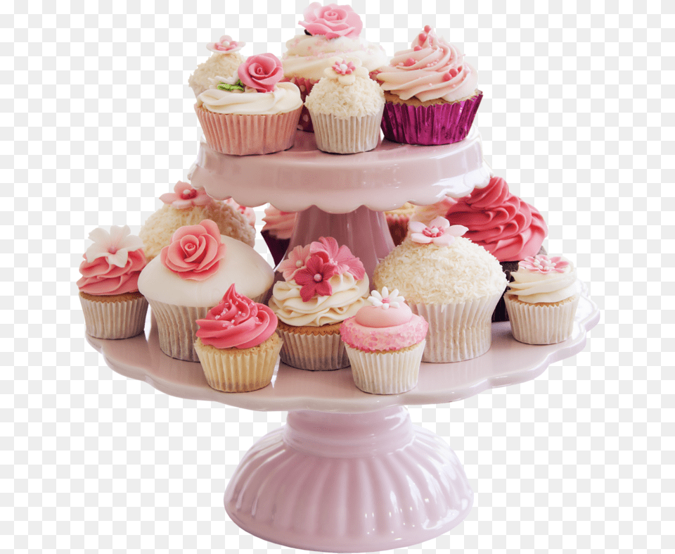 Dulces Y Pasteles Formato Cupcakes, Cake, Cream, Cupcake, Dessert Png Image