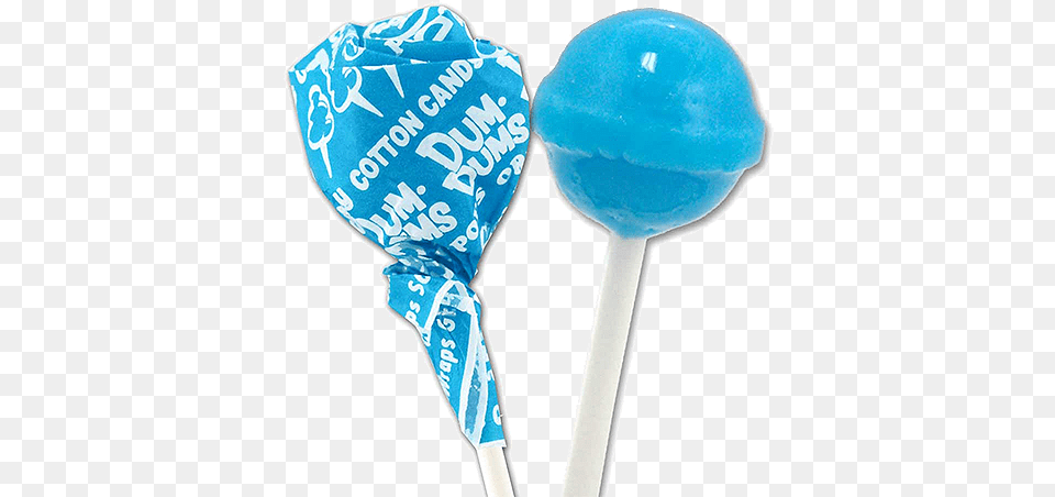 Dum Dums Color Party Ocean Blue Cotton Candy Lollipops Dum Dums Cotton Candy, Food, Sweets, Lollipop, Person Png