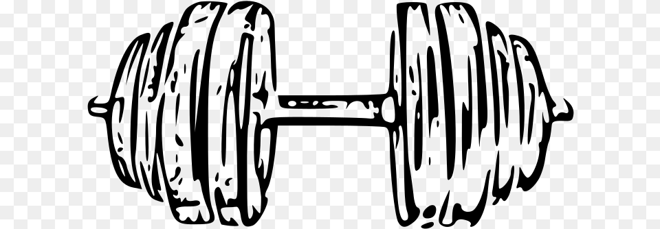Dumbbell Drawing Dumbbell White, Gray Free Png