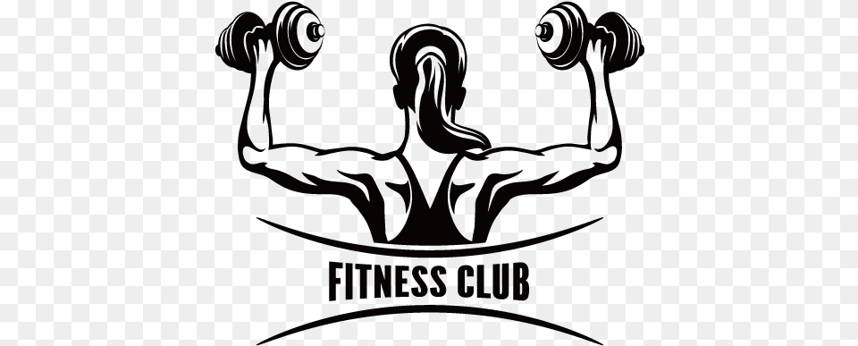 Dumbbell Drawing Fondant Fitness Club Free Transparent Png