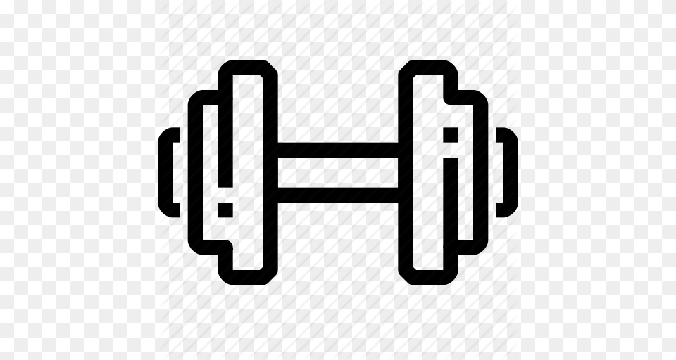 Dumbbell Fitness Gym Healthy Icon Png