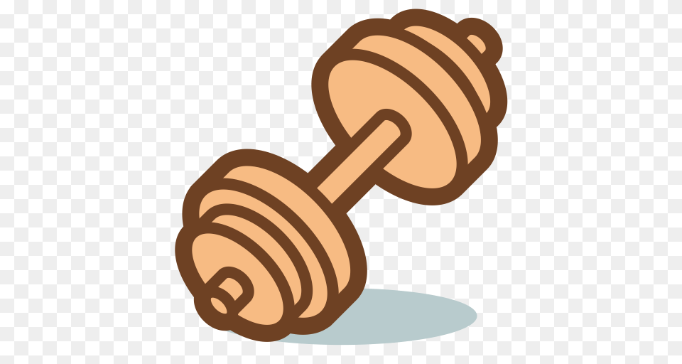 Dumbbell Fitness Gym Icon With And Vector Format For Ammunition, Grenade, Weapon, Machine Free Png Download