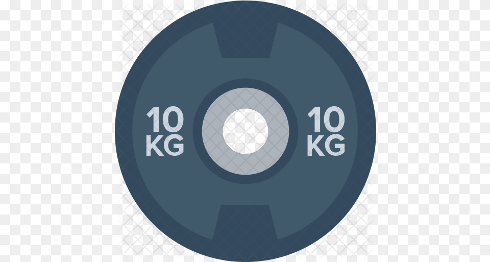 Dumbbell Plate Icon Circle, Disk, Dvd Free Png