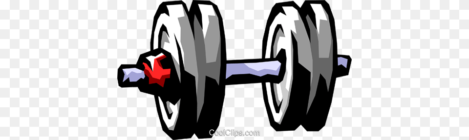 Dumbbell Royalty Vector Clip Art Illustration, Axle, Machine, Clothing, Coat Free Png