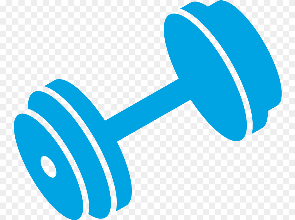 Dumbbell Vectors Blue Dumbbell Clip Art, Axle, Machine, Spoke Free Transparent Png