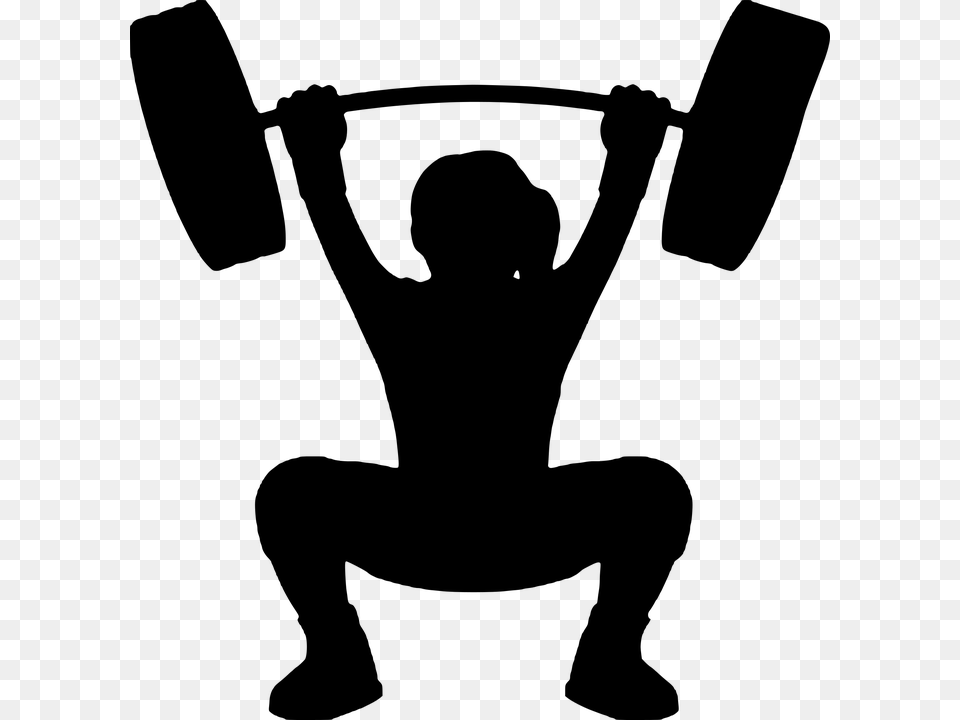 Dumbbells Clipart Gym Tool, Gray Png Image