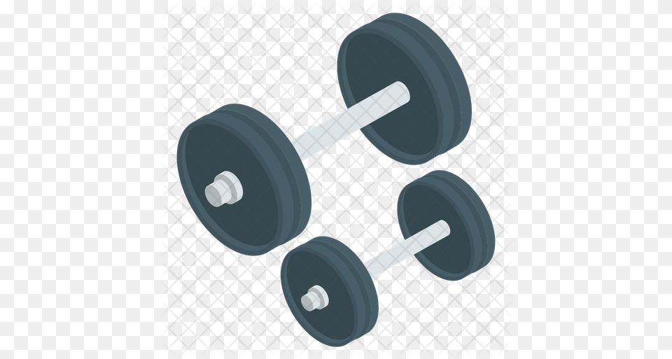 Dumbbells Icon Barbell, Tape, Fitness, Gym, Sport Free Png Download