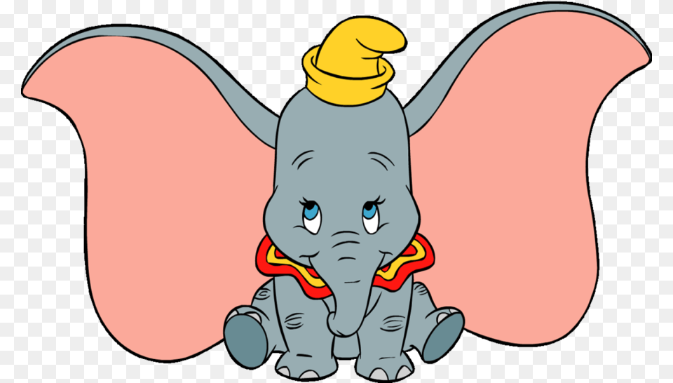 Dumbo, Cartoon, Baby, Person, Face Free Png