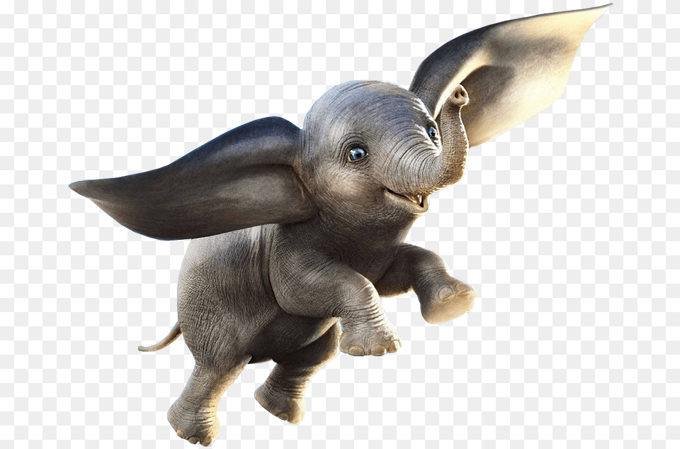 Dumbo 2019 Disney Aesthetic Tumblr Movie Cute Dumbo 1941 Vs 2019, Animal, Elephant, Mammal, Wildlife Png Image