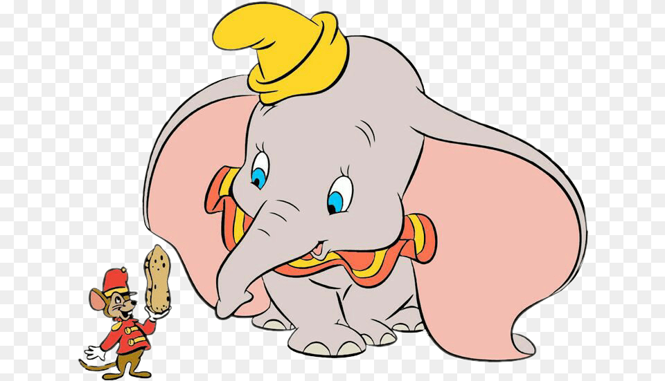 Dumbo, Baby, Person, Cartoon, Animal Free Png