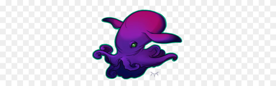 Dumbo Bath Clipart Clipart, Purple, Animal, Sea Life, Baby Free Png