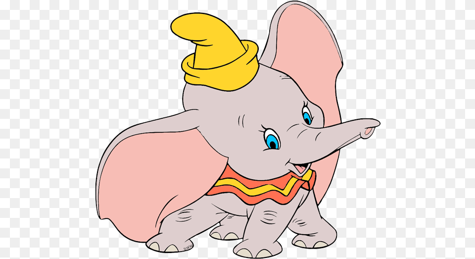 Dumbo Clip Art, Baby, Person, Animal, Mammal Free Png Download