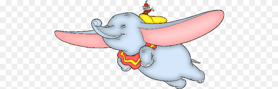 Dumbo Dumbo Flying, Baby, Person, Animal, Mammal Png Image