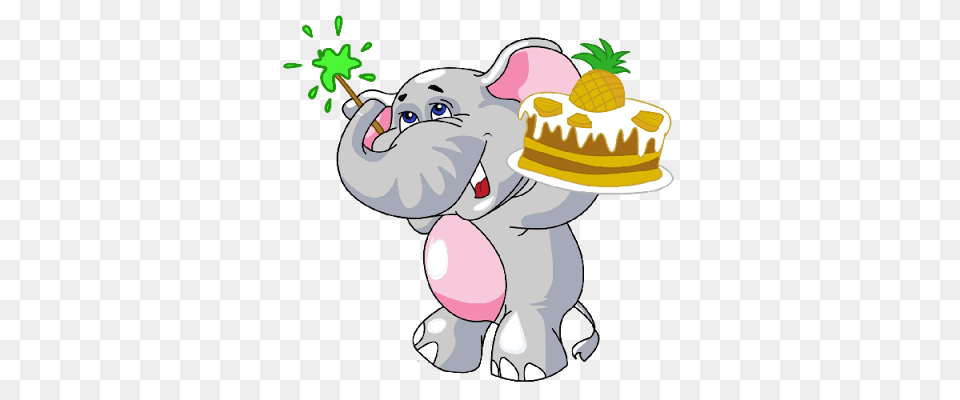 Dumbo Elephants Clipart, Animal, Bear, Food, Fruit Free Png