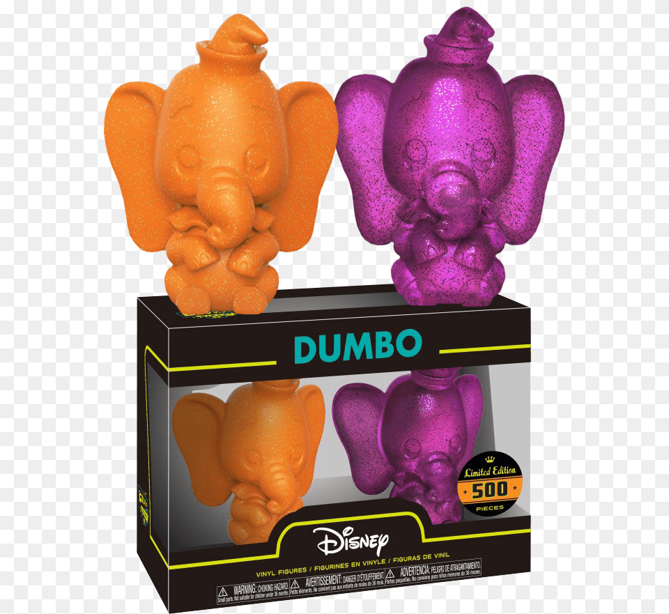 Dumbo Funko Disney Hikari Xs Purple Orange Figure Set, Toy Free Transparent Png