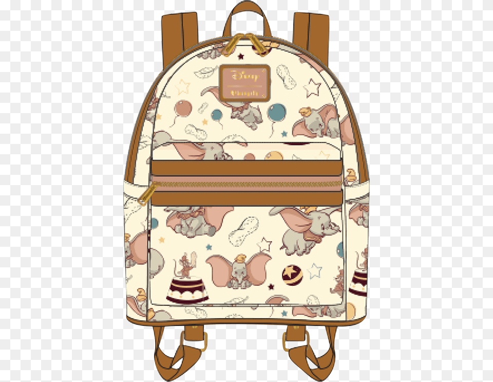 Dumbo Mini Backpack, Bag, Baby, Person, Crib Png