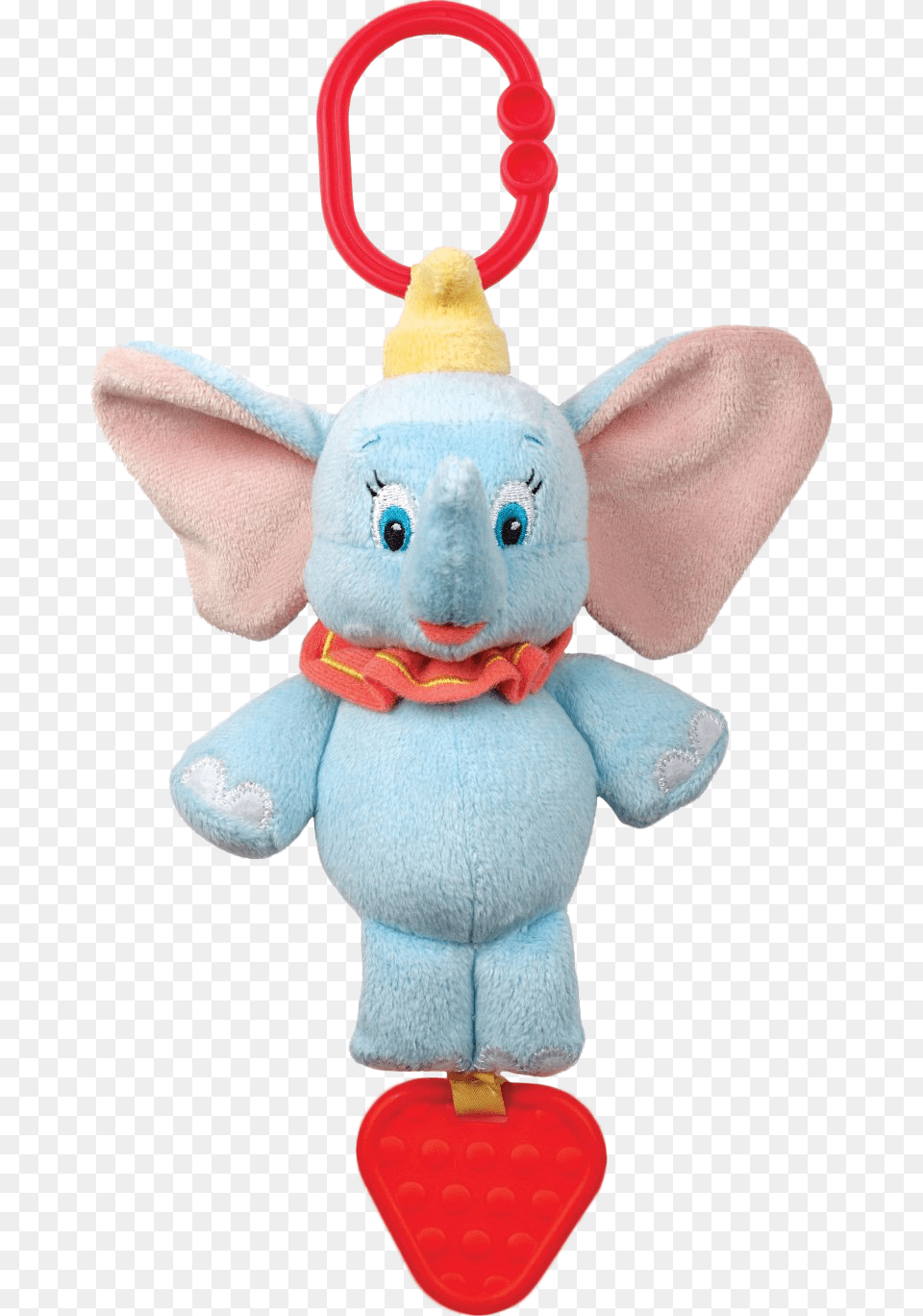 Dumbo On The Go Disney Dumbo Baby Toy, Plush, Rattle Free Png