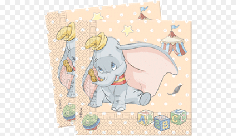 Dumbo Servietten, Book, Comics, Publication, Baby Free Transparent Png