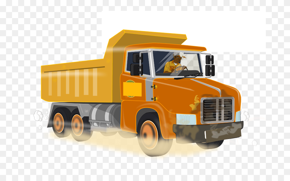 Dump Truck, Trailer Truck, Transportation, Vehicle, Bulldozer Free Png
