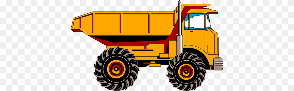 Dump Truck, Bulldozer, Machine, Transportation, Vehicle Png Image