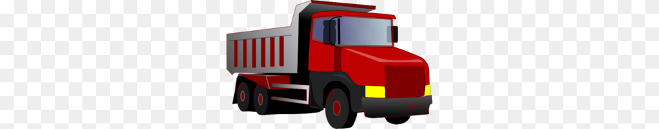 Dump Truck Clip Art, Trailer Truck, Transportation, Vehicle, Moving Van Free Png Download