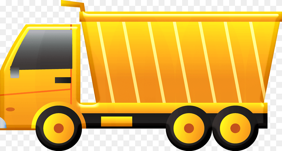 Dump Truck Clipart, Car, Transportation, Vehicle, Trailer Truck Free Transparent Png