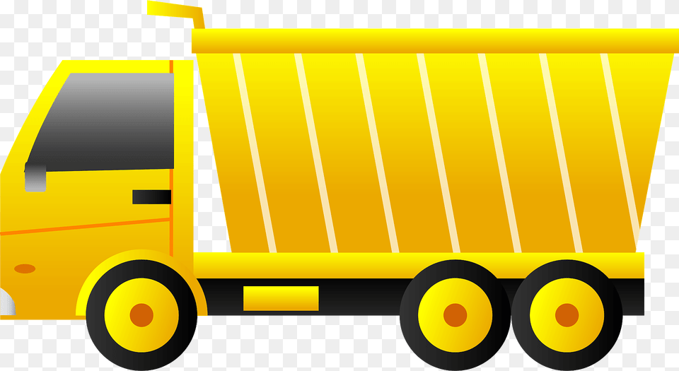 Dump Truck Clipart, Trailer Truck, Transportation, Vehicle, Moving Van Free Png Download