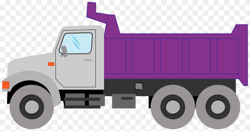 Dump Truck Clipart, Trailer Truck, Transportation, Vehicle, Moving Van Free Transparent Png