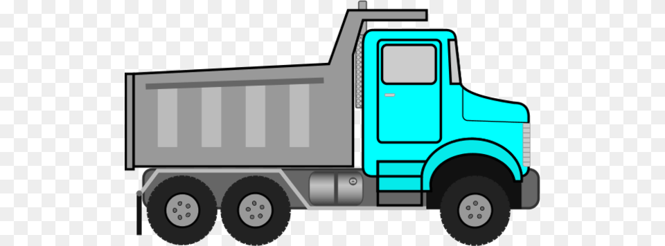 Dump Truck Clipart, Trailer Truck, Transportation, Vehicle, Moving Van Png