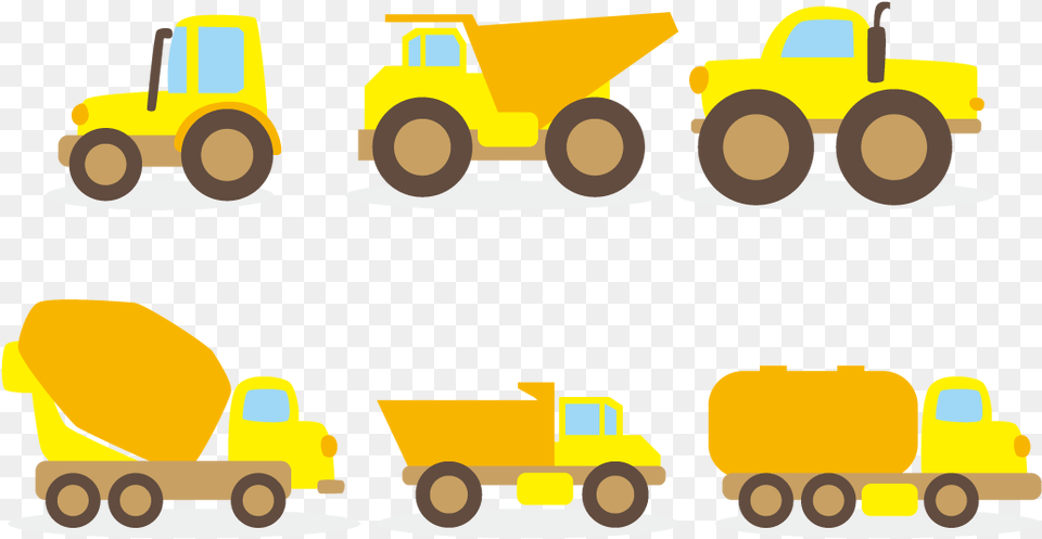 Dump Truck Euclidean Vector Cement Truck Clip, Machine, Wheel, Bulldozer Free Png