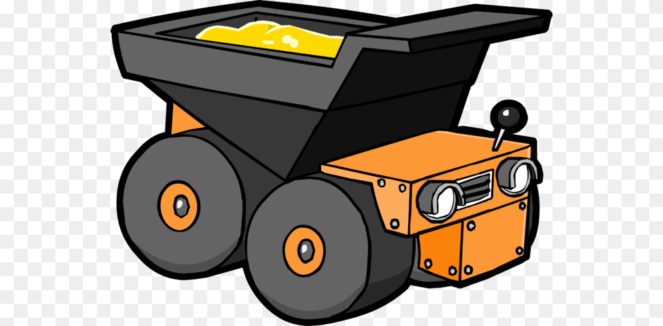 Dump Truck Gold Puffleu0027s Dump Truck Illustration Mobol Truk Tambang Kartun, Transportation, Vehicle, Bulldozer, Machine Free Transparent Png