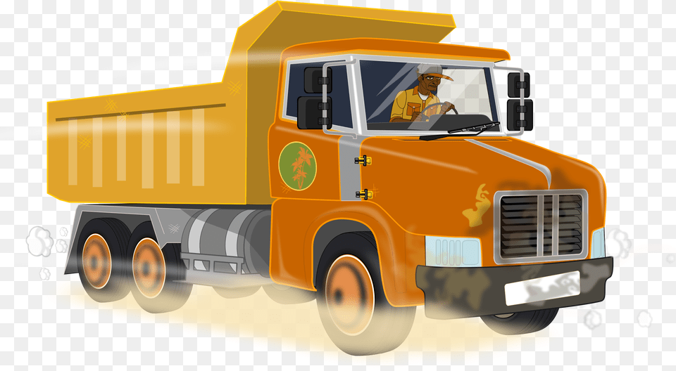 Dump Truck Hd Pluspng Purple Dump Truck Clip Art, Trailer Truck, Transportation, Vehicle, Bulldozer Free Png Download