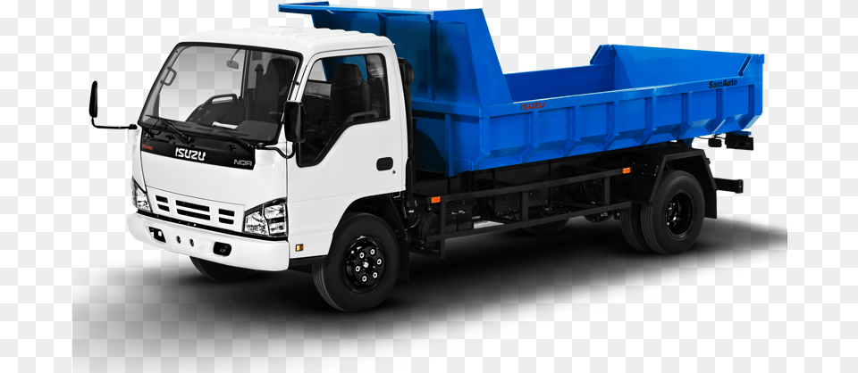 Dump Truck Isuzu, Transportation, Vehicle, Machine, Wheel Png Image