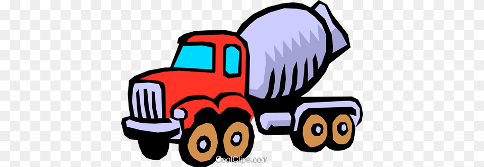 Dump Truck Royalty Vector Clip Art Illustration, Vehicle, Transportation, Trailer Truck, Device Free Png Download