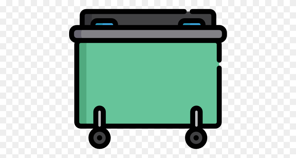 Dumpster, Device, Grass, Lawn, Lawn Mower Free Transparent Png