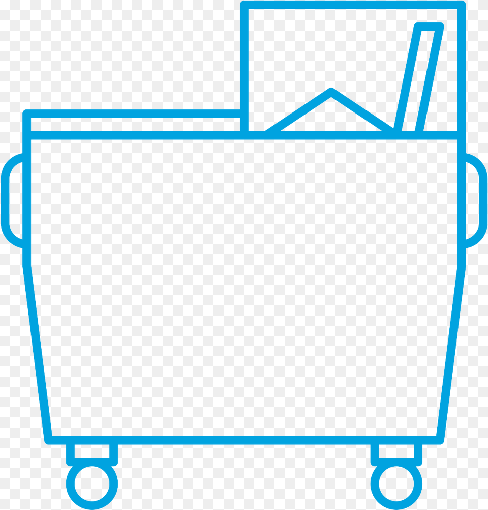 Dumpster Full Of Trash Diagram, Bag Png