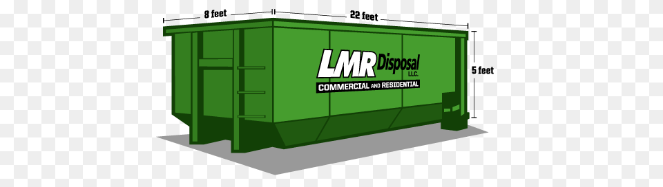 Dumpster Rental Lmr Disposal, Shipping Container, Railway, Transportation, Freight Car Png Image