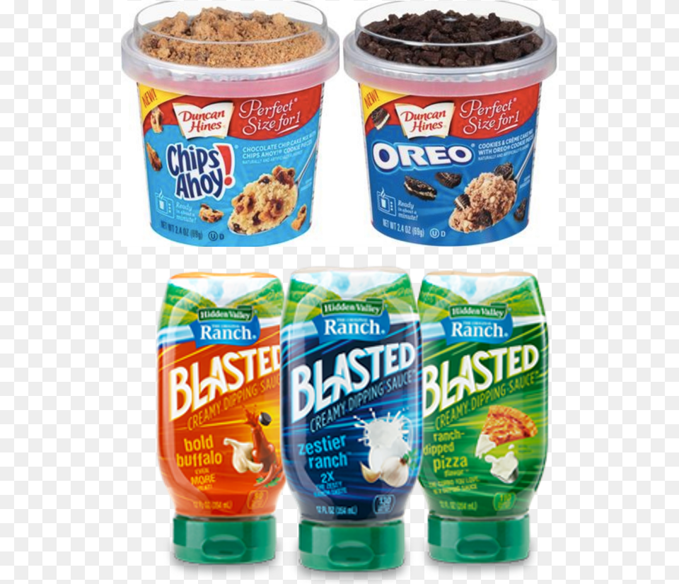 Duncan Hines And Ranch Hidden Valley Blasted Ranch, Can, Tin, Dessert, Food Free Transparent Png