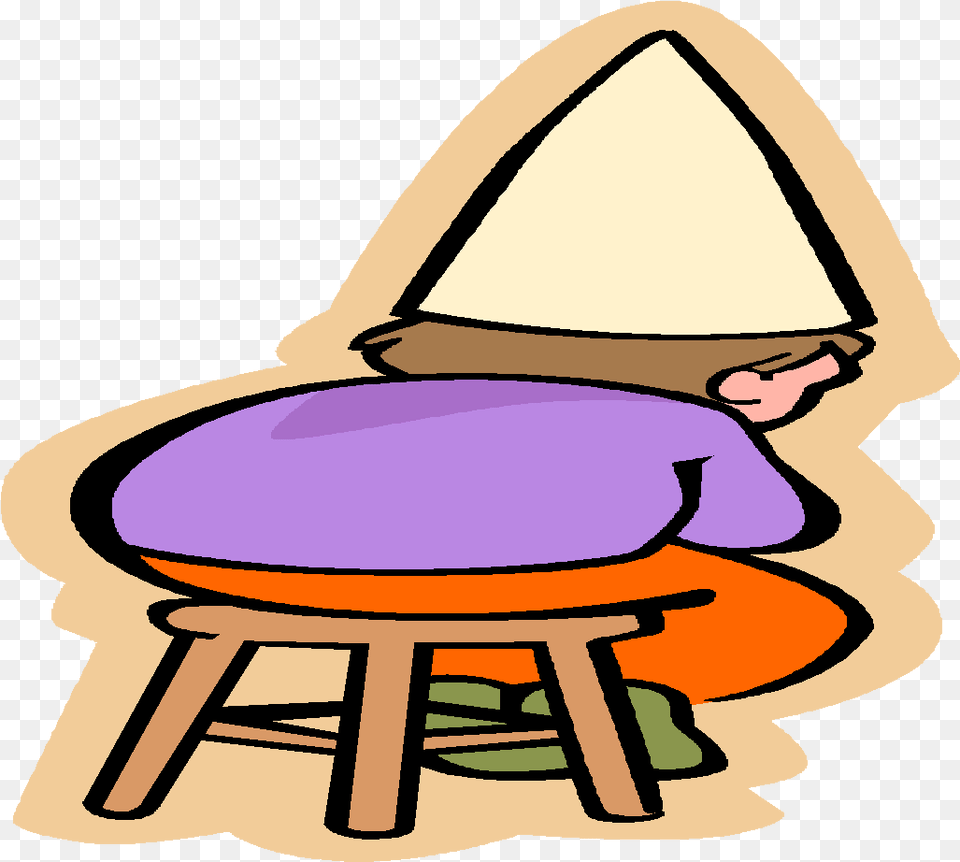 Dunce Cap Clipart, Furniture, Baby, Person Free Png
