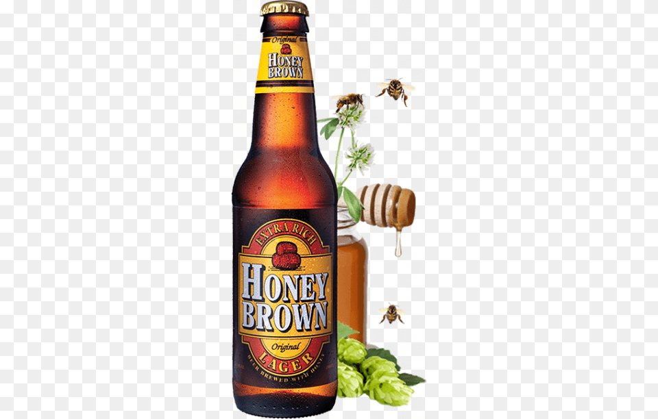 Dundee Honey Brown Lager Honey Brown Beer, Alcohol, Beer Bottle, Beverage, Bottle Free Transparent Png
