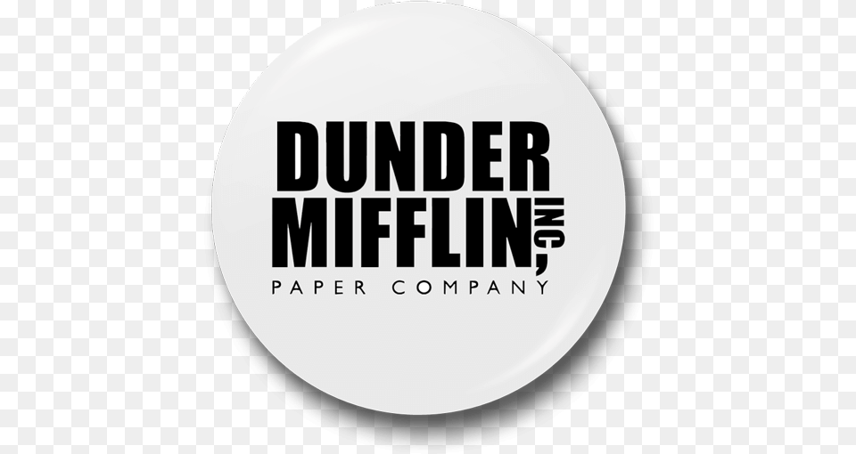 Dunder Mifflin Circle, Badge, Logo, Symbol, Disk Free Transparent Png