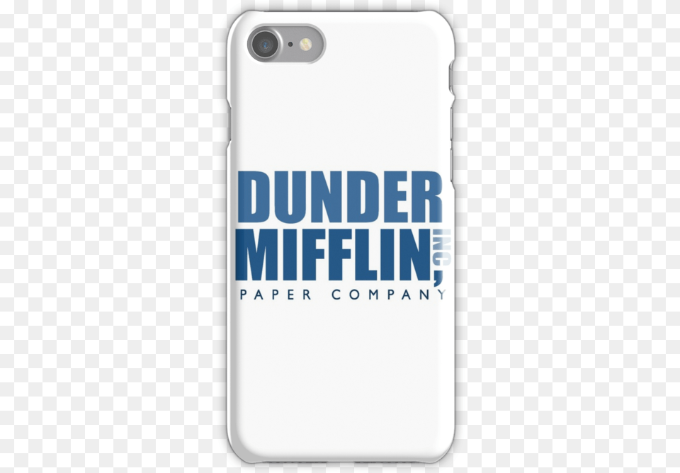 Dunder Mifflin Logo Download Dunder Mifflin Text Transparent, Electronics, Mobile Phone, Phone Free Png