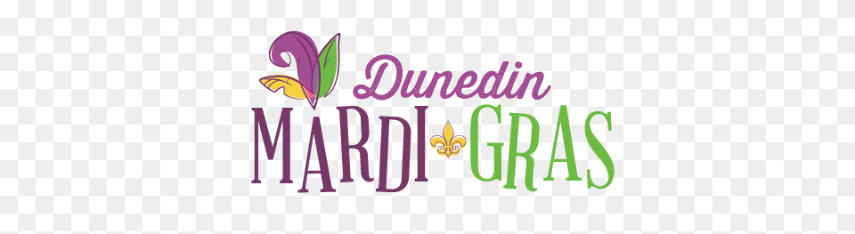 Dunedin Mardis Gras, Logo, Purple Free Png